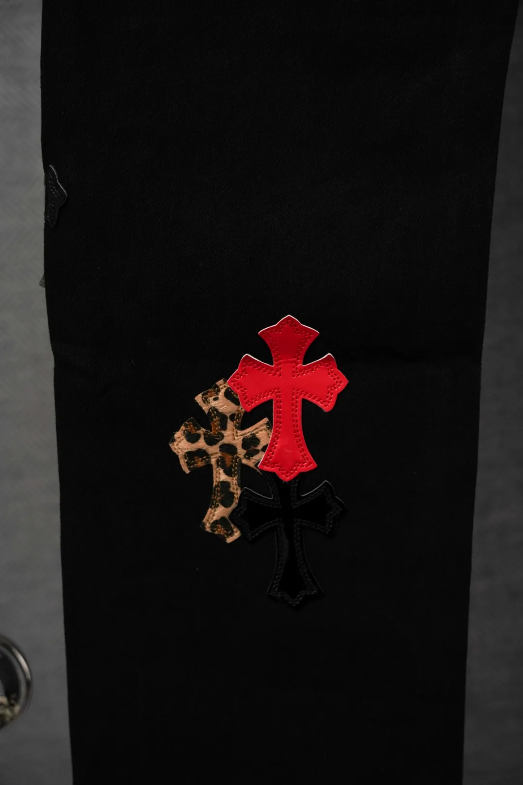 ：S 020 & Chrome Hearts Same Style ：Black Size：28 30 32 34 （S-XL)